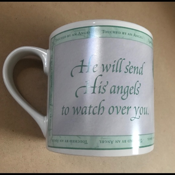 Vintage Touched by an Angel Oversized Coffee Mug - Picture 6 of 8
